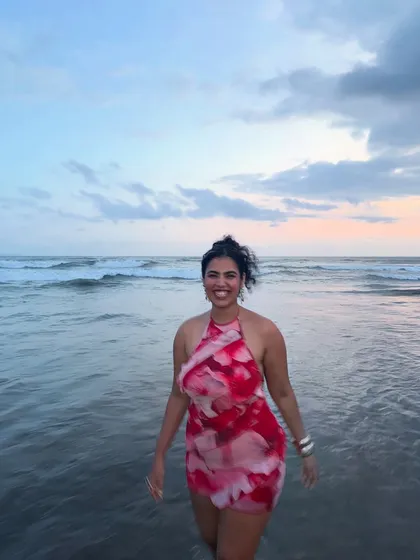 Your vacation wardrobe should be as therapeutic as the trip itself. I help you pack outfits that are effortless, beautiful, and perfect for every moment, from watching the sunset on the beach to exploring a new city. This flowy dress is a must-have for any island getaway.