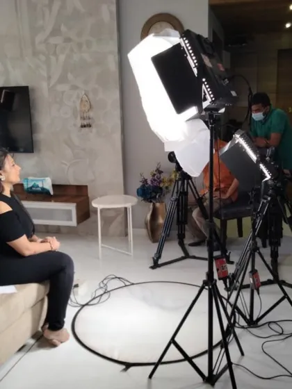 A behind the scenes look at my interview for the Deccan Herald. I love sharing my story and inspiring others to follow their passion for the wedding and event industry.