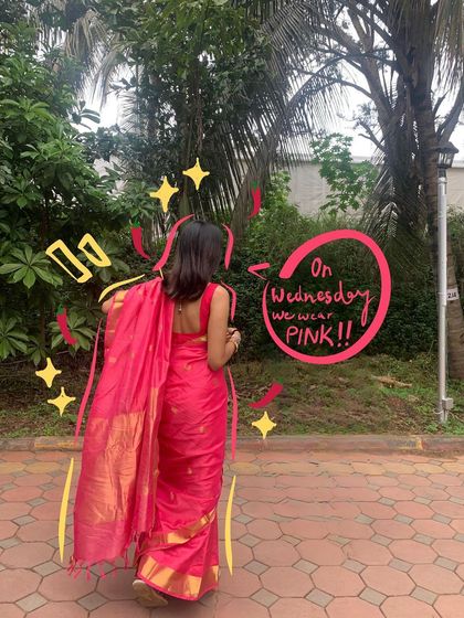 Vaishnavi Patel - Custom Photo & Video Art Saree Love & Festive Doodles photo 35