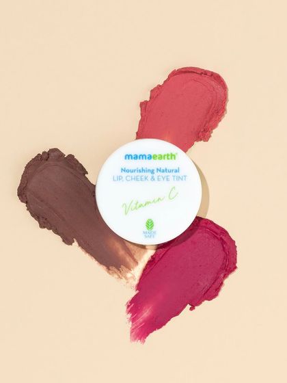 Texture is everything. This flatlay showcases the rich pigments and smooth application of these lip and cheek tints. The swatches are deliberately imperfect to feel authentic and touchable.