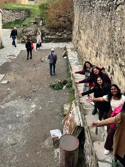 Exploring the ancient fortresses of Georgia with a fun group. These are the moments where history comes alive and new friendships are formed.