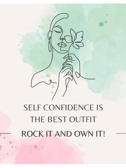 This is the ultimate style mantra. Self-confidence is the best outfit you can ever wear. My work is dedicated to helping you build that confidence from the inside out, so you can rock any look and own any room you walk into.
