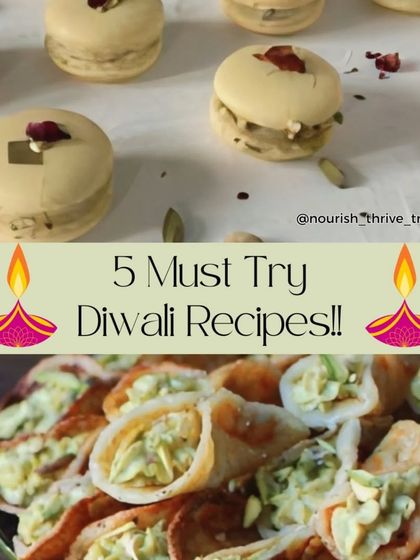 This image showcases some of my must-try healthy Diwali recipes. I give traditional mithai a modern, guilt-free twist, perfect for celebrating the festival of lights with delicious and nourishing sweets.