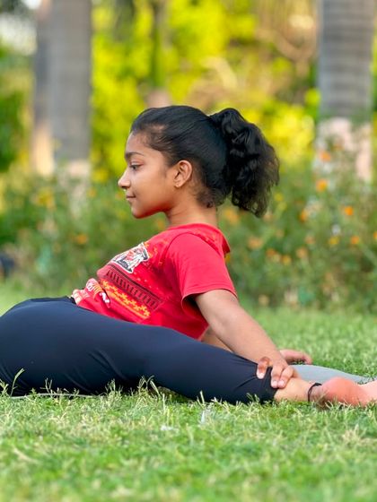 A variation of Supta Tittibhasana, this reclining pose is an intense hip opener and hamstring stretch.