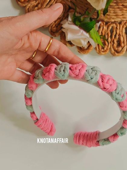 Deepika - Macrame for Events & Gifting Boho Hairbands & Accessories photo 14