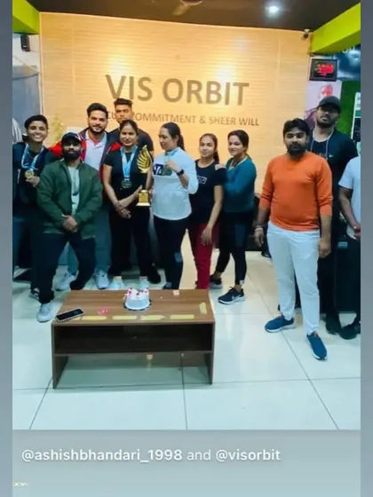 The team celebrating our wins from the Uttarakhand powerlifting championship. The support of the team makes every victory sweeter.