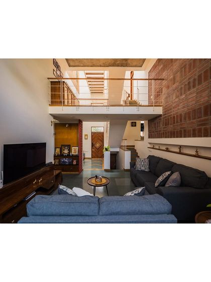 Additional views showcasing the variety of interior spaces we design, from living rooms and bedrooms to staircases and quiet corners, all united by our philosophy of sustainable, soulful design.