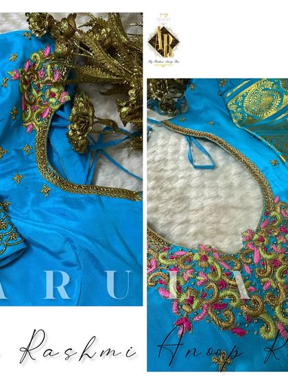 Arulaa by Rashmi Anoop Rao - Custom Bridal & Occasion Wear for Women Bridal Blouse Masterpieces photo 33