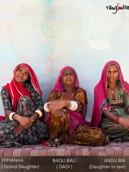A story of three women, three generations: Badli Bai, Andu Bai, and Priyanka. From grandmother to mother to daughter, they share more than skill. They share strength, patience, and a deep love that keeps our traditions alive.