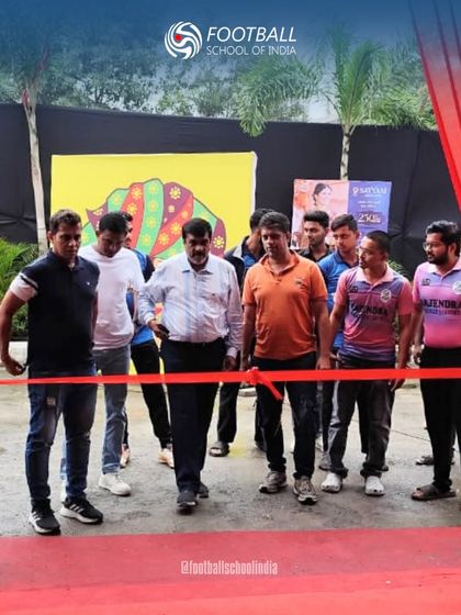 Our leadership team and guests walk through the ribbon to mark the official opening of our new facility. This image signifies our forward momentum and expansion to new locations.