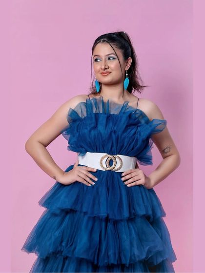 Creative Kalpane - Occasion Wear Rental Statement Gowns: Ruffles & Florals photo 22