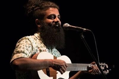 The talented Vasu Dixit, who graciously lent his voice to our song 'Sahisabekilla Neevu' (You don't have to tolerate it).