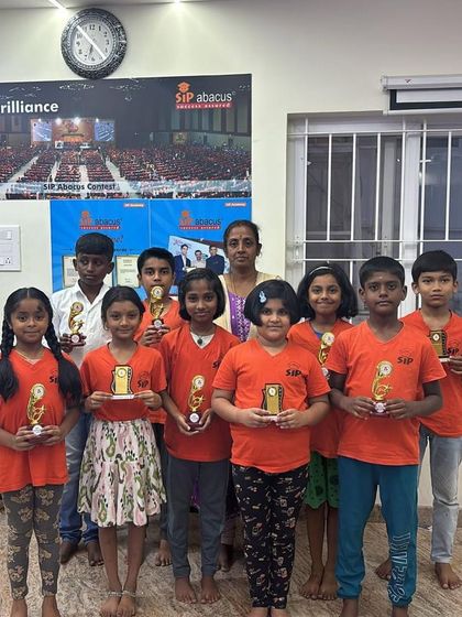 Another wonderful group of award winners. Their success in mental arithmetic and abacus competitions is a joy for all of us to see.