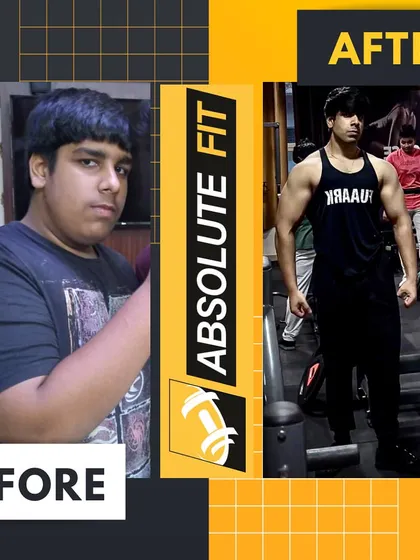 Another look at Yash's incredible 36kg weight loss journey. This side-by-side comparison clearly shows the dramatic change possible when you commit to a healthier lifestyle with the right guidance and support.