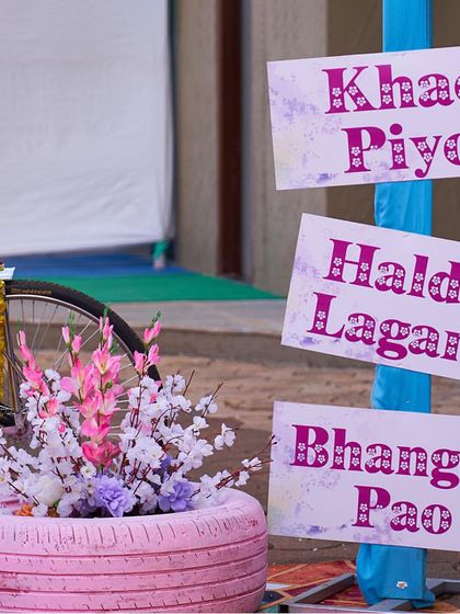 Vibrant Haldi & Mehendi Celebrations photo 30