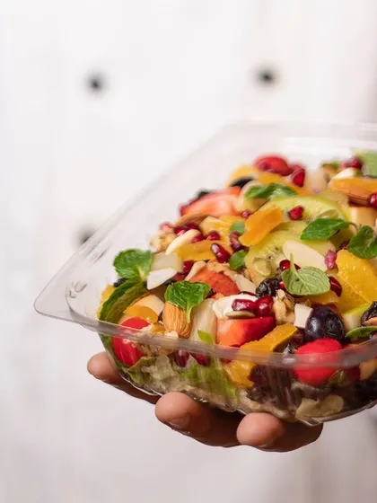As a chef, I take pride in offering meals that are both delicious and healthy. This fresh fruit salad is a perfect example of our commitment to quality.