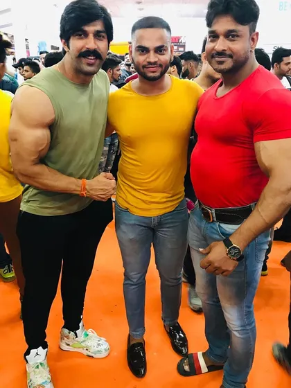 With the Good Health Team at a fitness event. Being part of a strong, positive community is what it's all about.