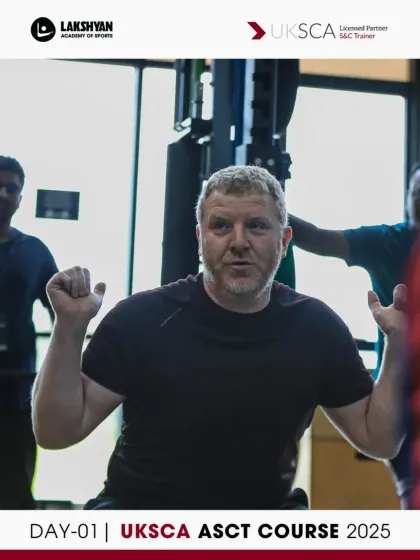 Lakshyan Academy of Sports - Coach & Trainer Education UKSCA Strength & Conditioning Certification photo 3