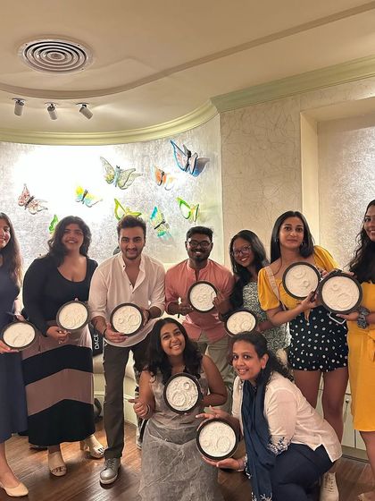 The beautiful results of our Zen Garden workshop. A perfect way to find your calm and create something serene.