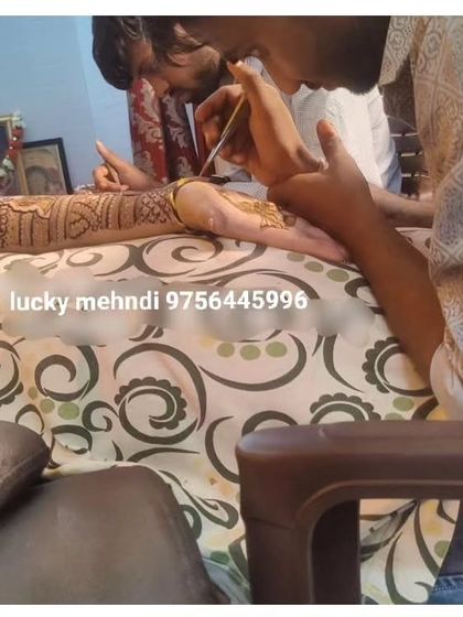 Lucky Mehndi Artist - Bridal Mehndi Behind the Scenes: My Process & Passion photo 12