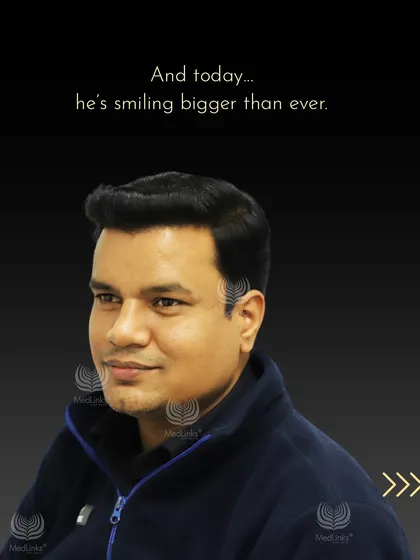 Today, Kamlesh is smiling bigger than ever, with his confidence fully restored.
