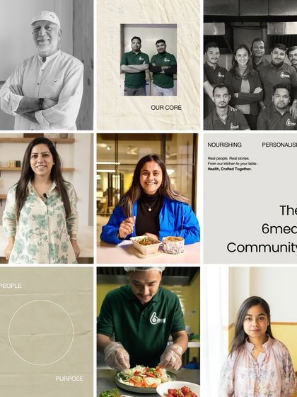 The 6meal community is a collaboration between our team and our clients. This collage represents the people and purpose that drive us: from our founder and chefs to the clients whose lives we touch.