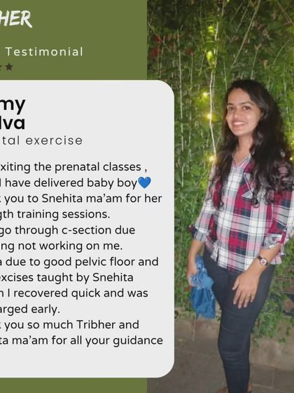 We are so happy to hear that Camy's c-section recovery was quick, thanks to the pelvic floor and core exercises she learned with us. Building that foundation makes all the difference, no matter how you deliver.