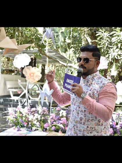 Emcee Pramod - Wedding Emcee & Host The Emcee In Action photo 45