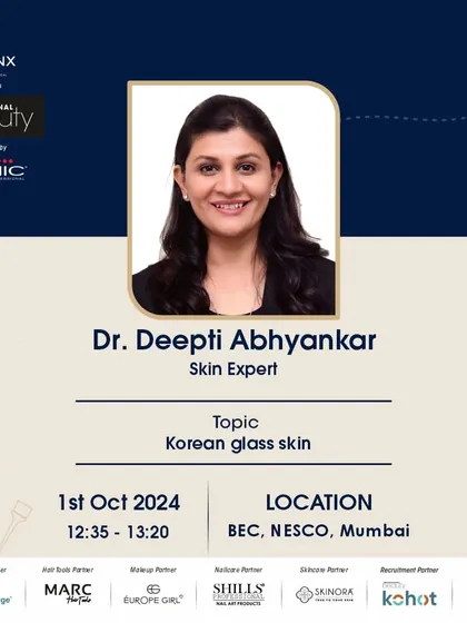 Our internationally qualified expert, Dr. Deepti, is a featured speaker at major industry events like Professional Beauty. Our students learn from trainers who are not just teachers but are recognized leaders and examiners in the field.