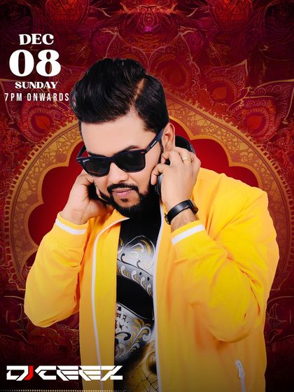 This is a promotional poster for my Bollytech special at Sunburn Union Bengaluru. I often perform at premier nightclubs, delivering sets that feature my original, unreleased compositions.