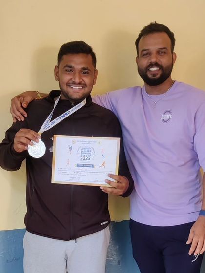 Another silver medal for Team Barbellhouse at the Dasara CM Cup 2023.