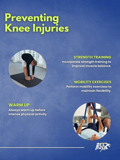 Preventing knee injuries is a proactive process. We focus on a combination of strength training, mobility exercises, and proper warm-ups to keep your knees healthy and functional for the long haul.