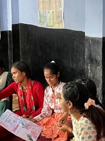 Anupama - Art Workshop & Event Facilitation Humaar Kahaani, Humaar Rang: Art with Girls in Bihar photo 7