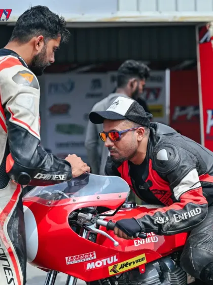 A coach and student review techniques on a track-prepped Royal Enfield GT 650. We break down every aspect of riding, from throttle control to braking points, to build a solid foundation for every rider.