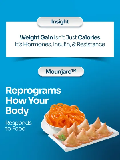 Persistent weight gain is often a result of hormonal imbalances and insulin resistance, not just calorie intake. My Mounjaro program is designed to reprogram how your body metabolizes food, addressing these core issues for effective, long-term weight management.