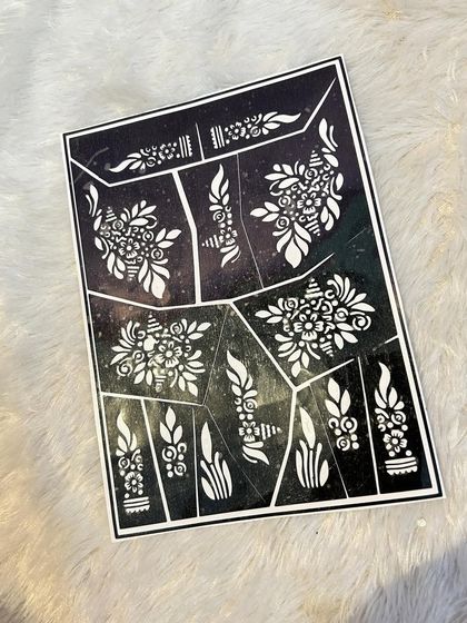 Easy Mehndi Stencils photo 12