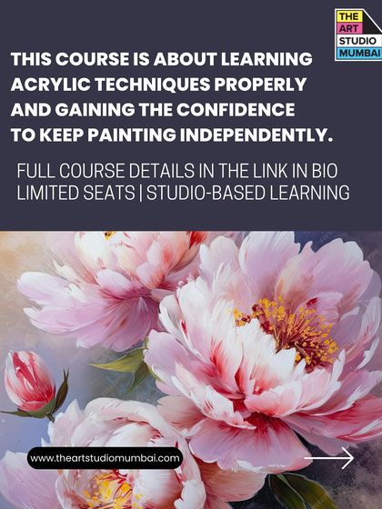 This course is about learning acrylic techniques properly and gaining the confidence to keep painting independently long after the class is over.