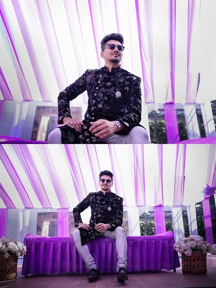 Orange Wedding Cinemas - Wedding Photography & Cinematography Vibrant Celebrations: Haldi & Mehendi photo 30