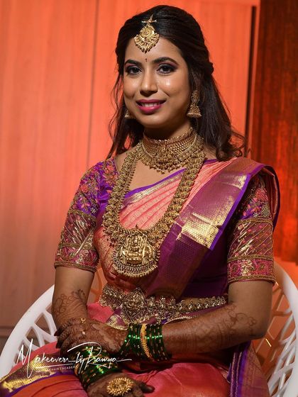 Makeovers by Ramya - Hair Styling & Saree Draping Celebrations: Engagements, Receptions & Parties photo 31