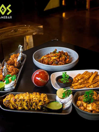 Swing into flavour with our special menu, featuring everything from sixer fries to wicket wings. Each bite packs a punch, perfect for fueling up during a big game or a night out.