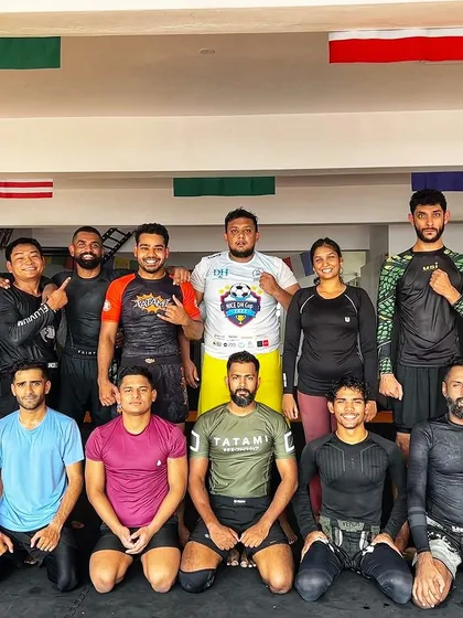 There are no easy days at Reign. The team after a grueling session, looking tired but satisfied. This is where the hard work happens.