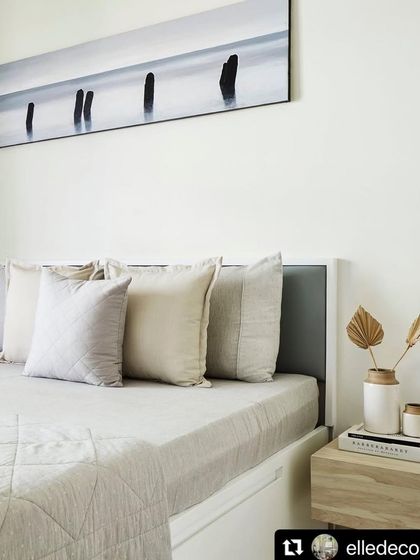 Featured in Elle Decor India, this project, dubbed 'Pearl Harmony', is celebrated for its snug and sophisticated feel. The use of high-performance Italian wood finishes helped achieve this elegant look.