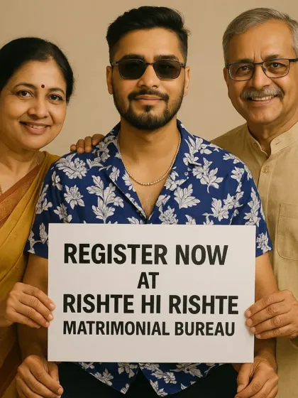 Bring your parents on board and register with us to find your perfect soulmate. We make the search a happy and inclusive family affair.