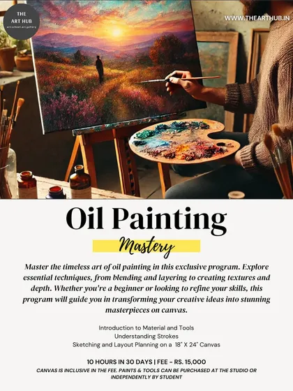 Explore the timeless art of oil painting in my Oil Painting Mastery program. I cover everything from understanding materials to blending and layering techniques to create stunning masterpieces.