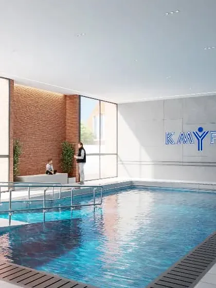 Universal accessibility was a cornerstone of my design for the KMYF Center. The indoor aqua therapy pool features a gently sloping ramp, ensuring it is inviting and usable for everyone. This detail reflects my belief that great design should be inclusive and empowering.
