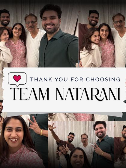 The happy faces of Team Natarani and our clients after a successful practice session. We build bonds that go beyond the dance floor, becoming friends and family through the process of creating your perfect wedding performance.