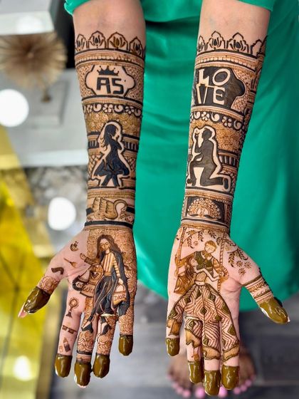 Our Brides' Stories in Henna photo 26