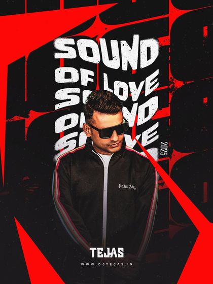 The cover for my 'Sound of Love 2025' collection. This is my annual Valentine's special, featuring remixes and mashups with a romantic, melodic, yet danceable feel.