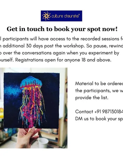 Information on how to book a spot for our online workshops and access recorded sessions.