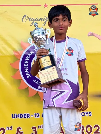 Another one of our young champions with his trophy. Every tournament is a learning experience and a chance to grow.